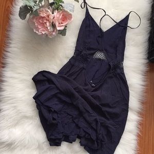 Navy blue little dress